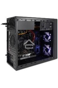 ПК IRU Game 510H6SEA MT i5 12400F (2.5) 16Gb SSD512Gb RTX3050 6Gb Free DOS GbitEth 500W черный (2023150)