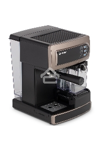 Кофеварка рожковая Vitek VT-1517 (BN) коричневый, исп. кофе - молотый, 1.65 л, 1238 Вт, 15 Бар