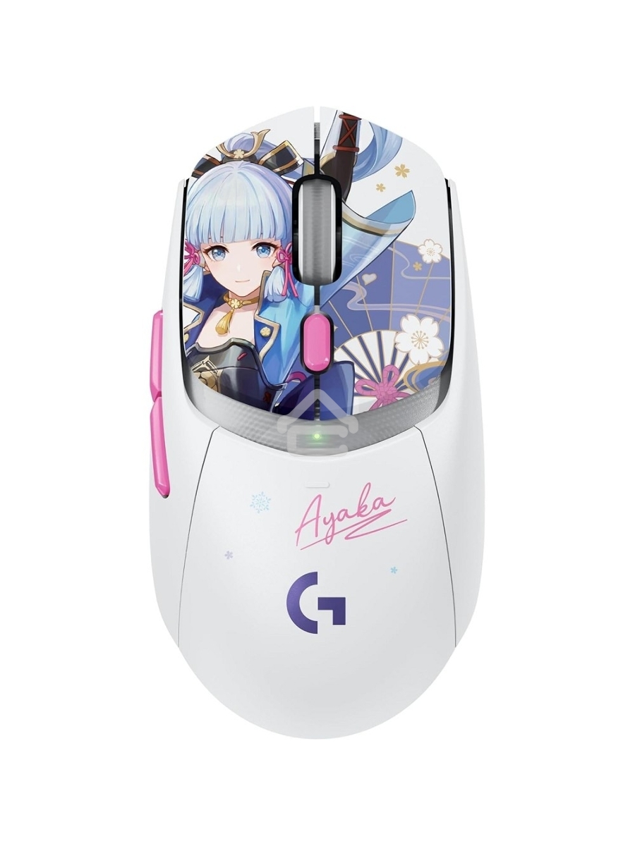 Мышь беспроводная Logitech G309 Lightspeed Ayaka Special Edition белый, 25600 dpi, радиоканал, Bluetooth, USB, кнопки - 6