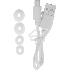 Гарнитура вкладыши Deppa Air Joy белый беспроводные bluetooth в ушной раковине