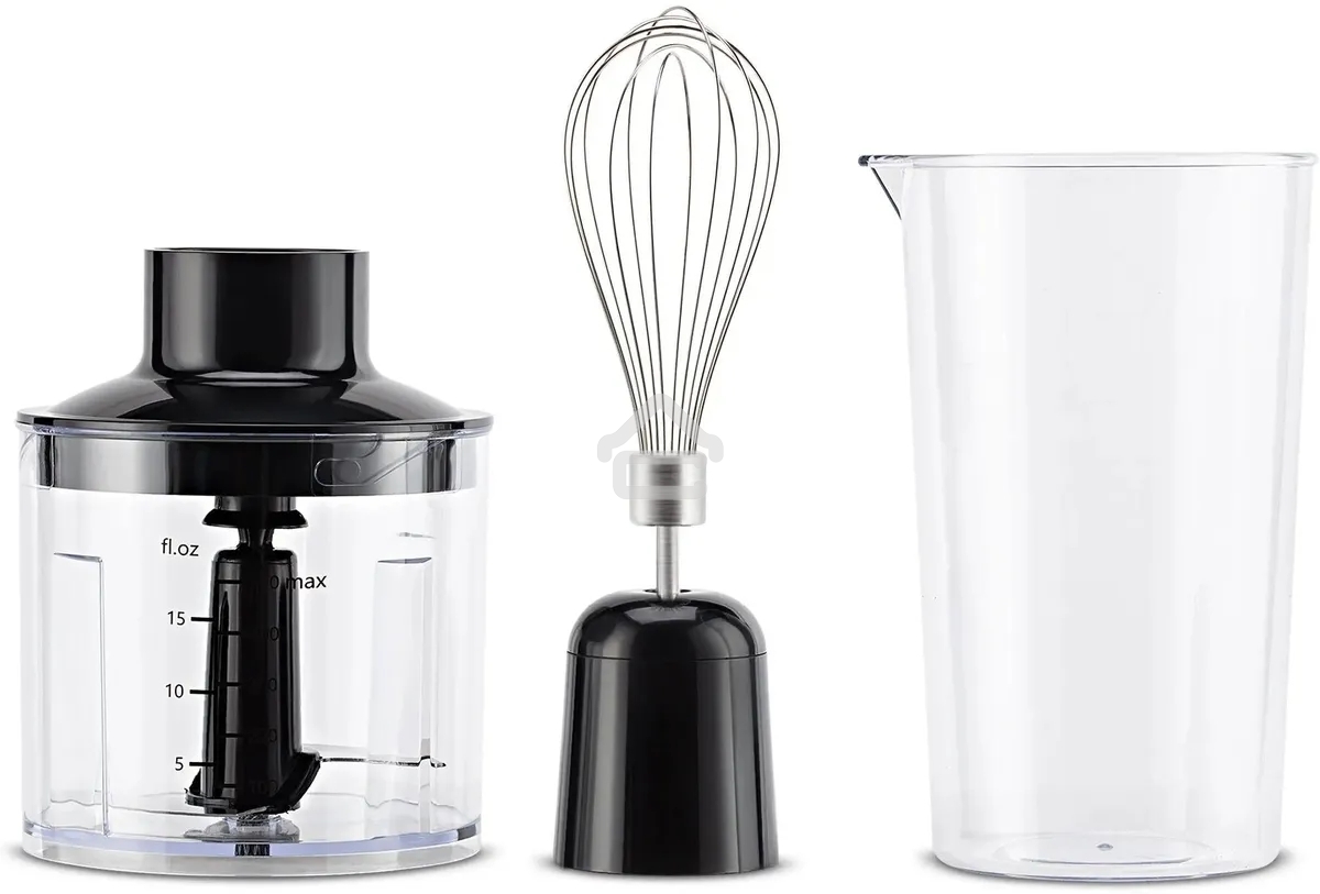 Блендер погружной Vitek VT-8545 1000 Вт, черный/серебристый