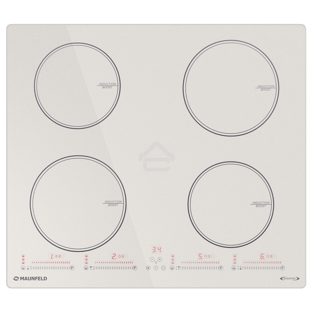 Индукционная варочная панель Maunfeld CVI594SBG Inverter бежевый