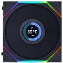 Корпусный вентилятор LIAN LI UNI FAN TL LCD (1pcs) G99.12TLLCD1B.00 черный 120мм 1900rpm 27db 7-pin