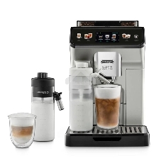 Кофемашина DeLonghi ECAM450.55.S серебристый/черный, исп. кофе - зерновой/молотый, 1.8 л, 1450 Вт, 19 бар