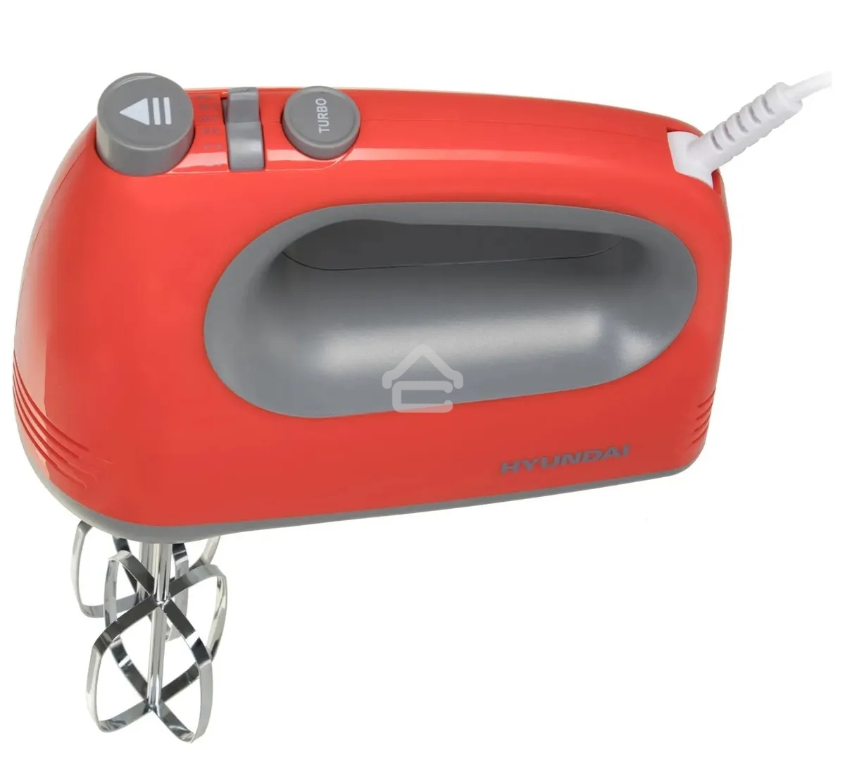 Миксер ручной Hyundai HYM-H4511 500 Вт, красный/серый