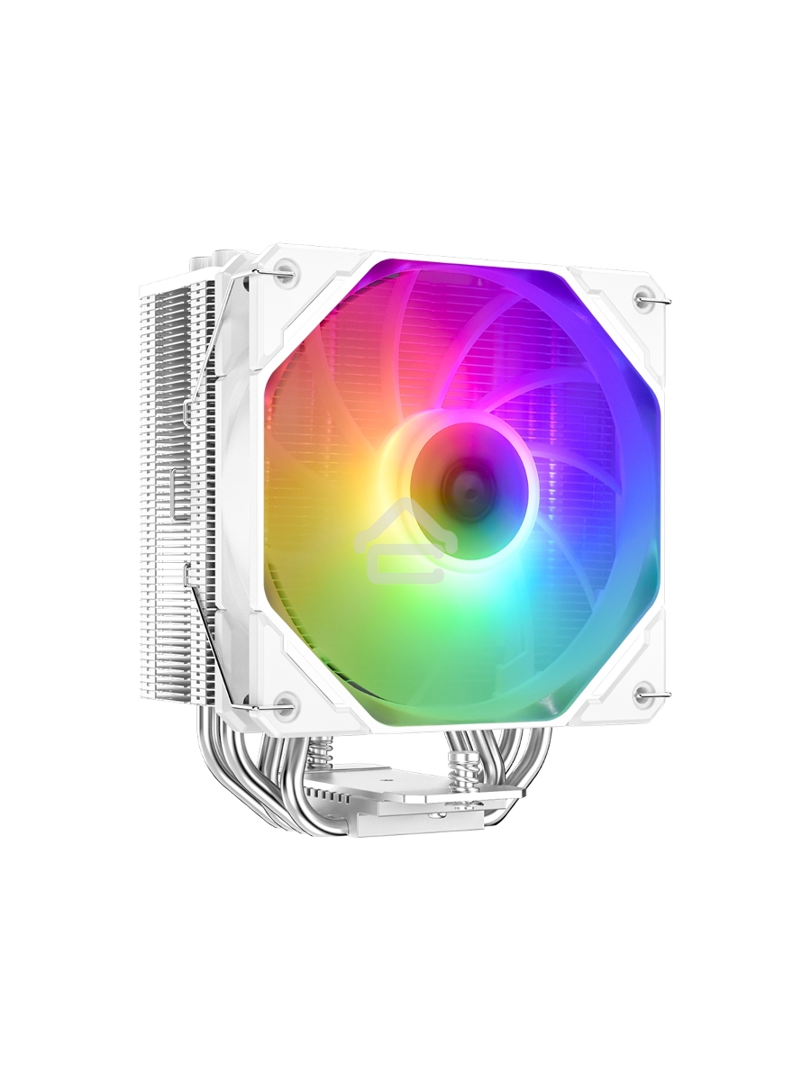 Кулер ID-COOLING SE-224-XTS ARGB белый 120мм алюминий+медь 1500rpm 29db 4-pin 220W 151мм