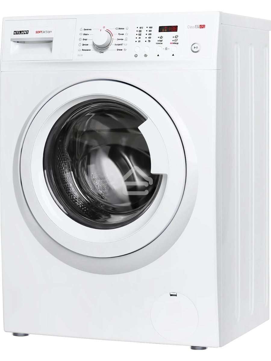 Стиральная машина Atlant СМА 40М105-00  белый, загрузка фронтальная 4 кг, 1000 об/мин., класс: А+