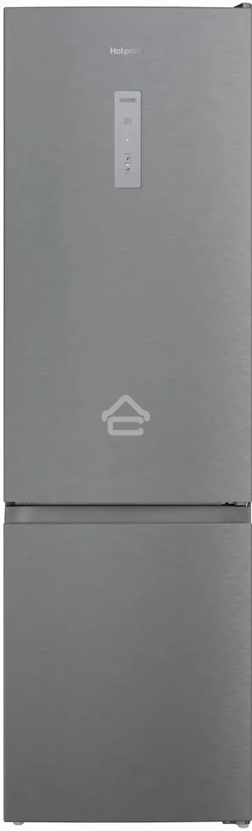 Холодильник Hotpoint HT 5200 MX нержавеющая сталь двухкамерный 247/78 л морозилка снизу, No Frost
