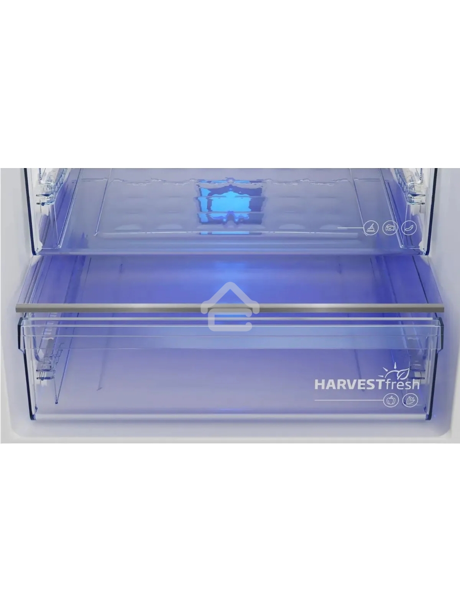 Холодильник Beko B3DRCNK402HW белый двухкамерный 257/100л морозилка снизу, No Frost
