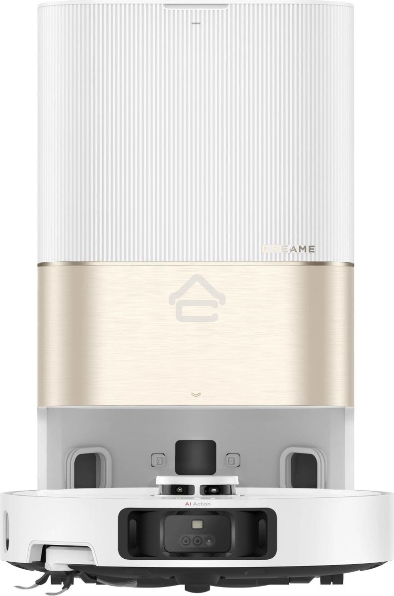 Робот-пылесос DREAME X40 Ultra Complete, 200Вт, белый/золотистый