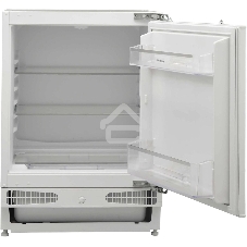 Встраиваемый холодильник Korting KSI 8181, белый однокамерный 133л, морозилка отсутствует, капельное
