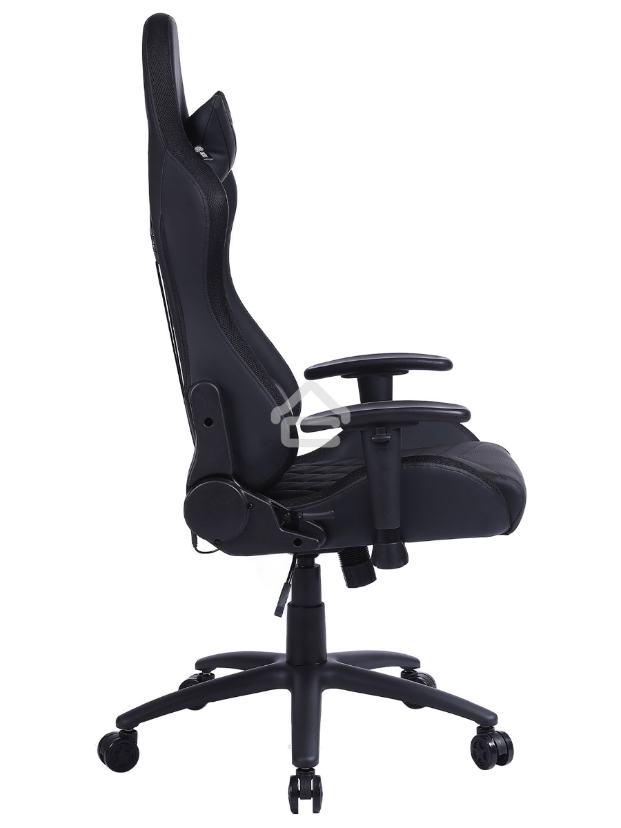 Кресло игровое Cactus CS-CHR-0099BL черный сиденье черный эко.кожа с подголов. крестовина металл пластик черный