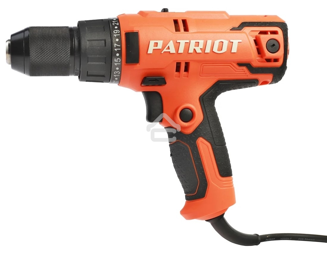 Дрель-шуруповерт сетевой Patriot FS 313, Сетевая, 300 Вт