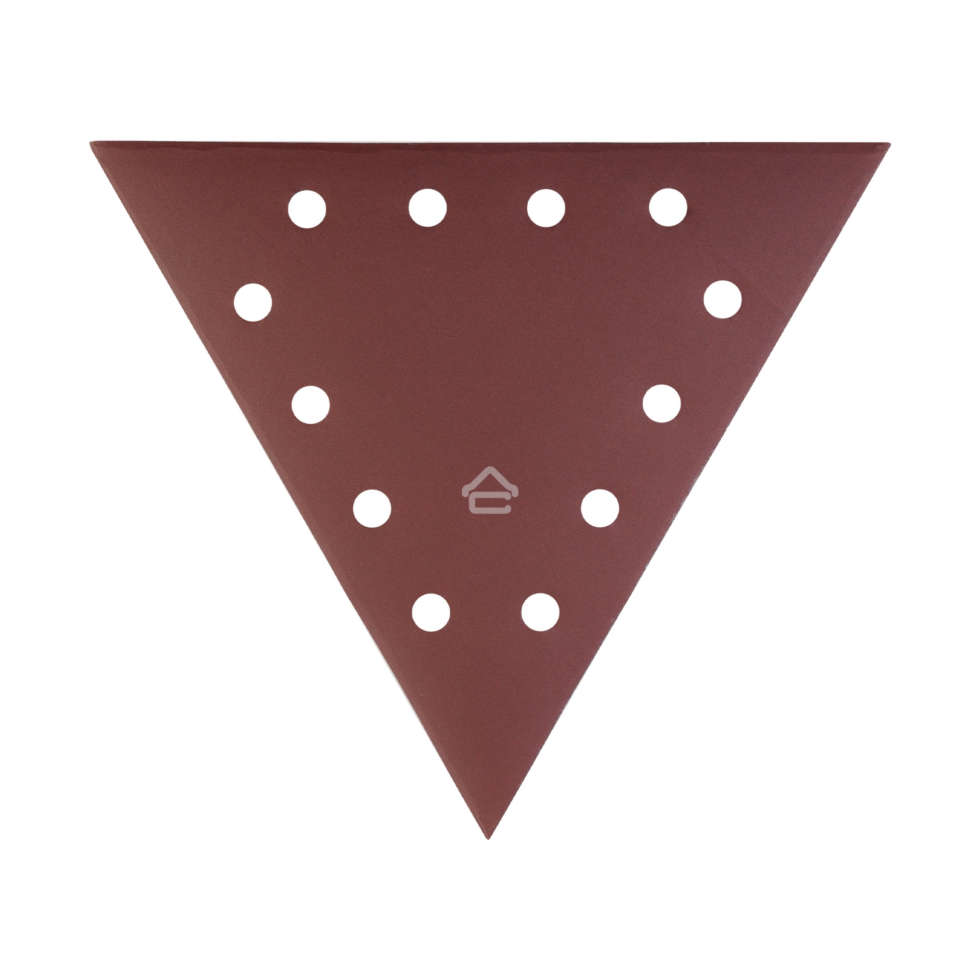 Треугольник шлифовальный PATRIOT на липучке, 285мм, 12 отверстий, Р400, 10 шт