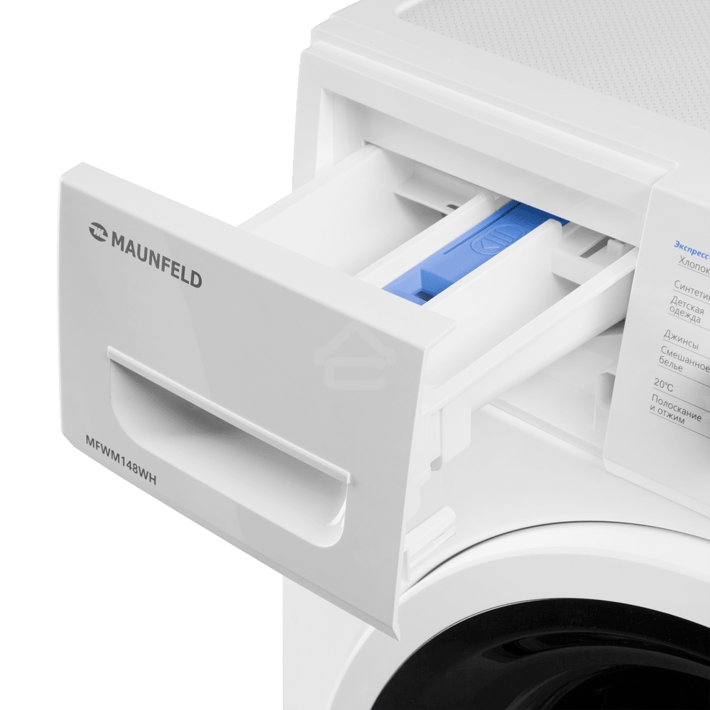 Стиральная машина Maunfeld MFWM148WH белый, загрузка фронтальная 8 кг, 1400 об/мин., класс: А+++