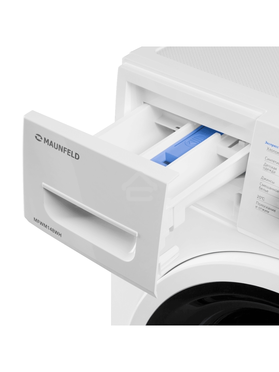 Стиральная машина Maunfeld MFWM148WH белый, загрузка фронтальная 8 кг, 1400 об/мин., класс: А+++