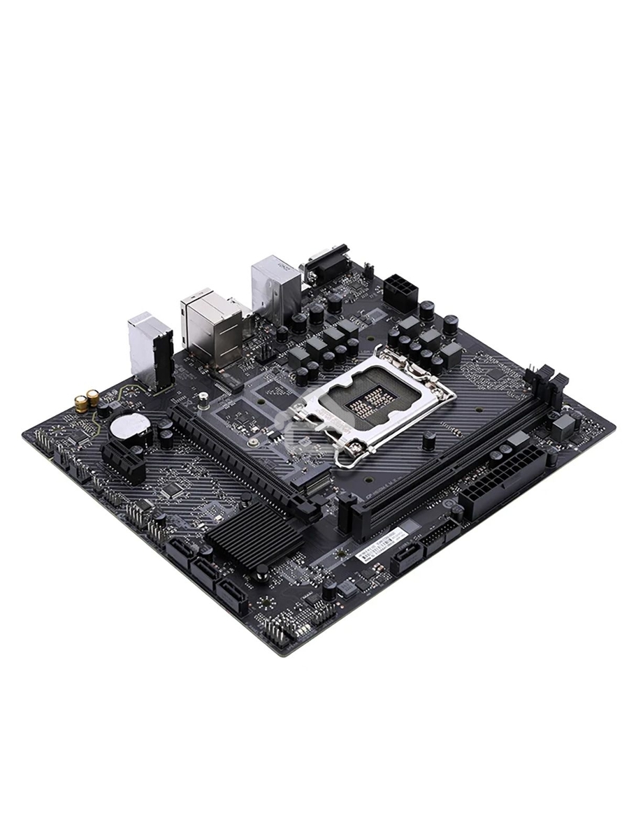 Материнская плата Colorful H610M-E M.2 V20, LGA 1700, Intel H610, 2xDDR4, 4xSATA, 1xM.2, 1xPCIe 4.0 x16, 1xDP, 1xHDMI, 1xVGA, 1x 1Gb LAN, 2xUSB-A 3.2 Gen 1, 4xUSB 2.0, 3x3.5 мм, 5.1, mATX