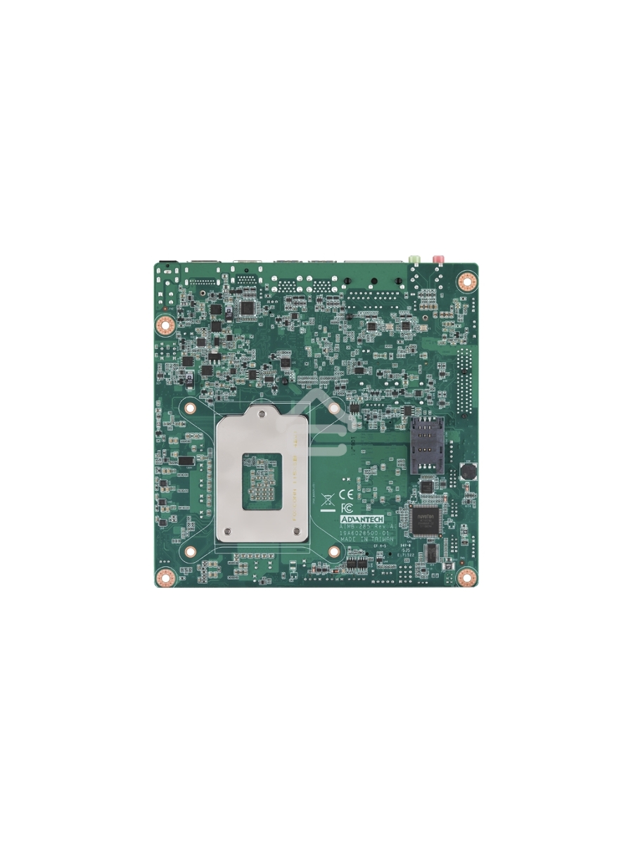 Материнская плата Advantech AIMB-285G2-00A2E, LGA 1151, Intel H110, 2xDDR4, 3xSATA, 1xPCIe 3.0 x4, 1xminiPCIe x1 (full length), 1xminiPCIe x1 (half length), 1xHDMI, 1xDP, 2x1Gb LAN, 4xUSB-A 3.2 Gen 1, 7.1, Mini-ITX