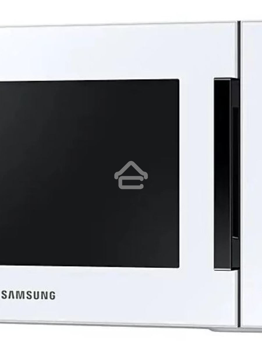 Микроволновая печь Samsung MG23T5018AW/BW белый, 23 л, 800 Вт, переключатели - сенсор