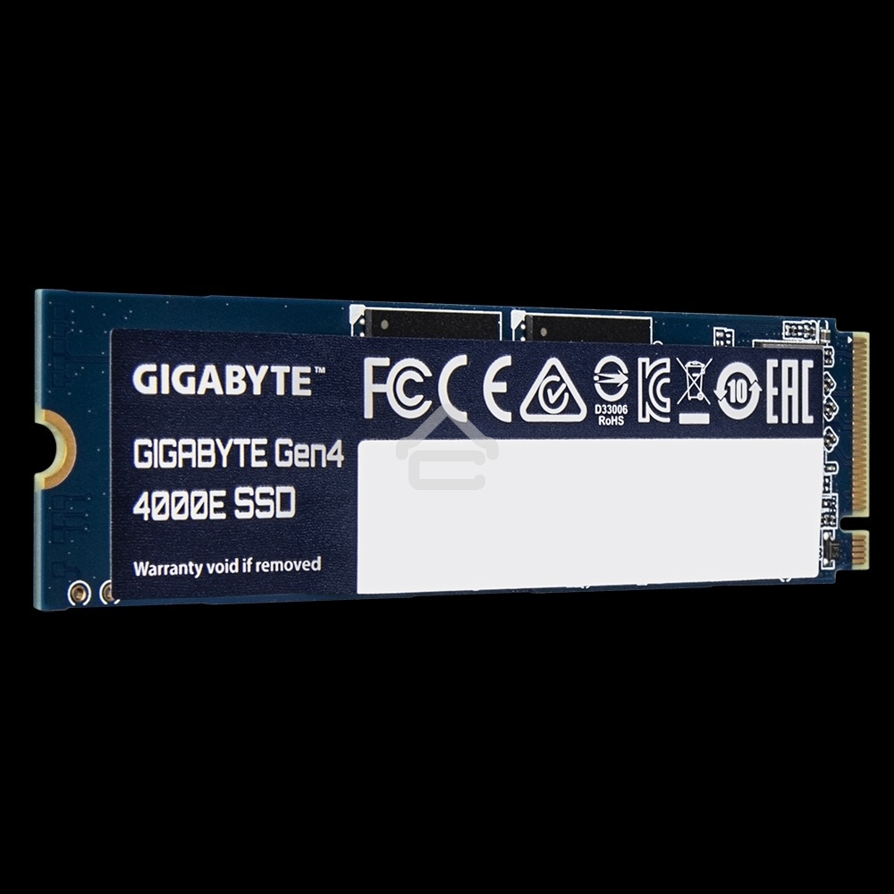 Накопитель SSD Gigabyte 4000E (G440E500G), 500Gb, PCIe 4.0 x4, M.2 2280, NVMe, R/W 3600/3000