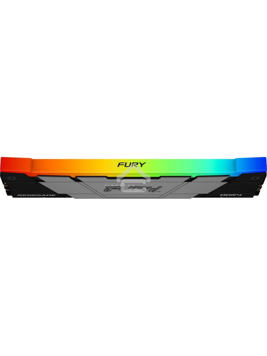 Оперативная память Kingston Fury Renegade, DDR4, 16GB (1x16GB), 3200MHz, CL16, DIMM, с радиатором, RGB, серебристый/черный