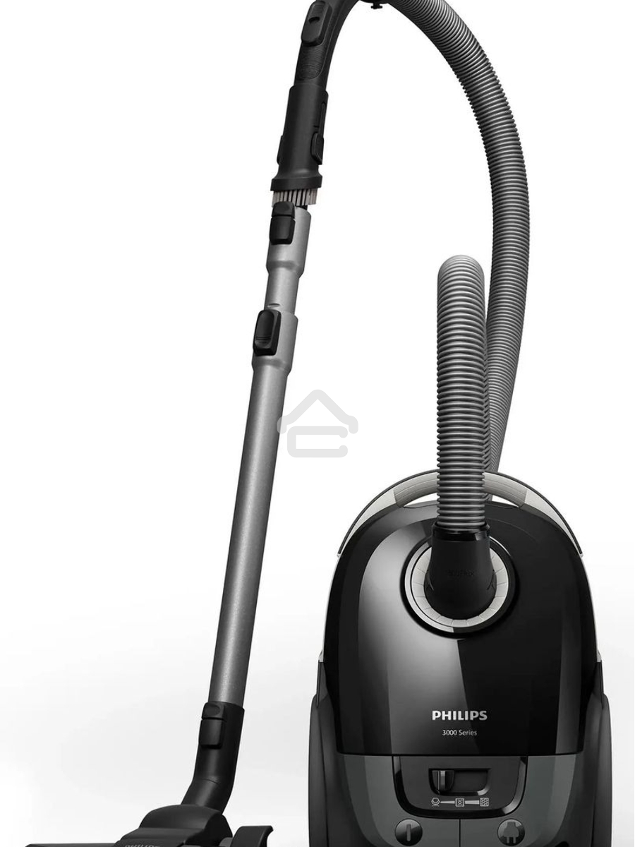 Пылесос Philips XD3112/09, черный, 900 Вт, уборка сухая, пылесборник контейнер 3 л