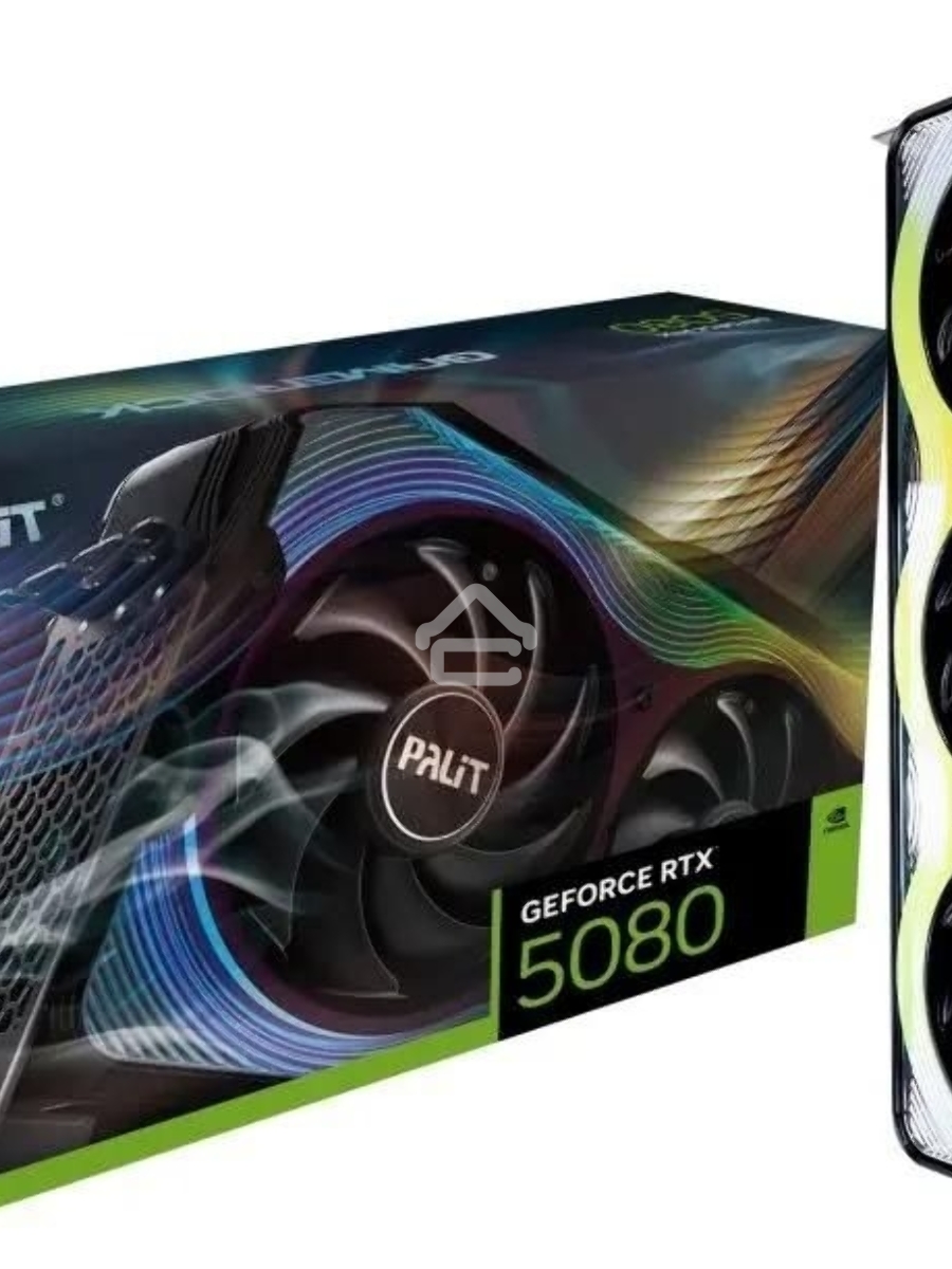 Видеокарта Palit  RTX5080 GAMEROCK 16GB GDDR7 256bit 3xDP HDMI 3FAN RTL