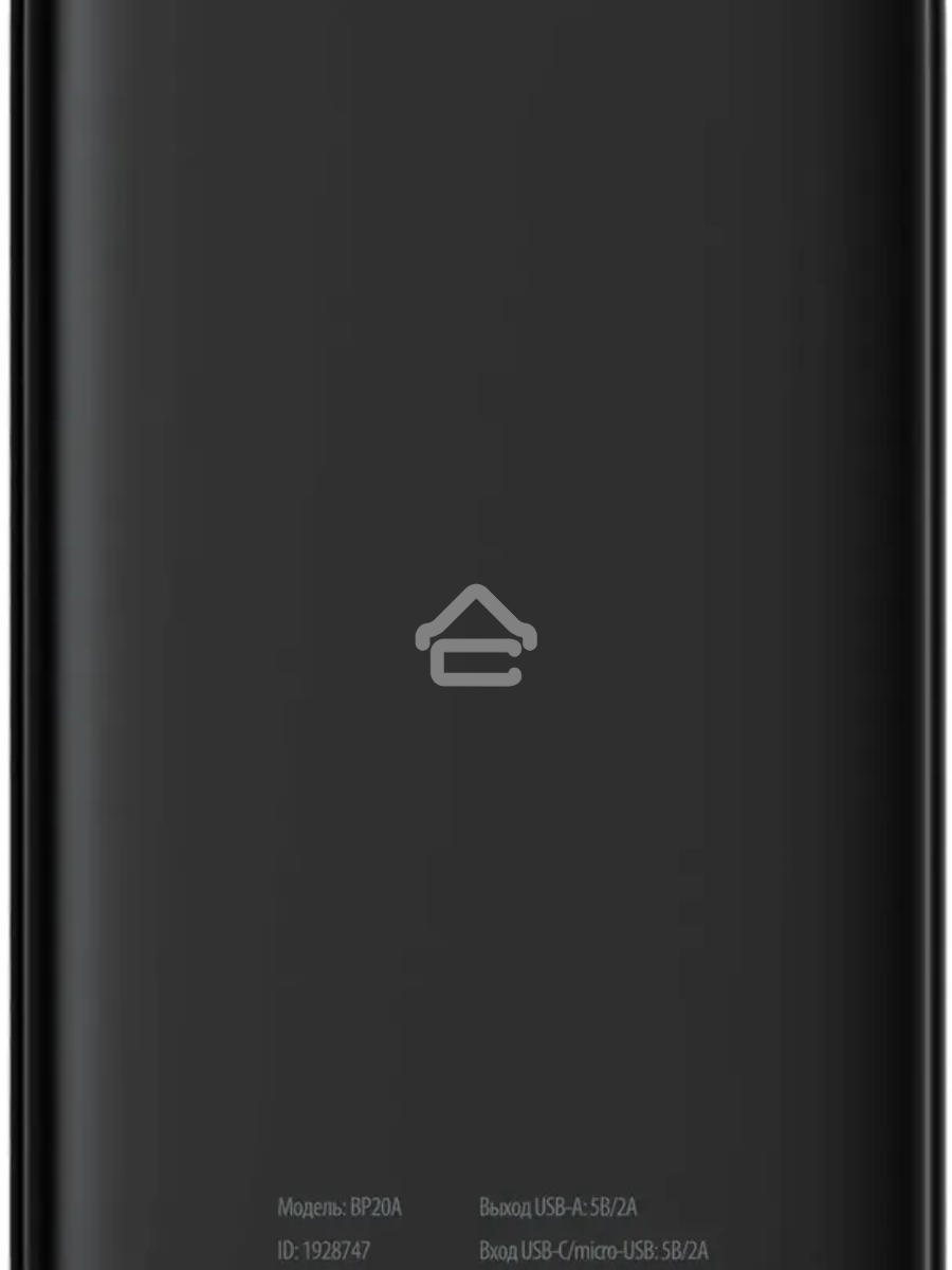 Мобильный аккумулятор Buro BP20A 20000mAh 10W 2A USB-A черный