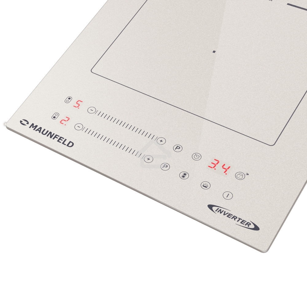Индукционная варочная панель Maunfeld CVI292S2BBG Inverter бежевый