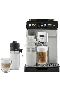 Кофемашина автоматическая DeLonghi Eletta Explore ECAM450.65.S серебристый, исп. кофе - зерновой/молотый, 1.8 л, 1450 Вт, 19 Бар.
