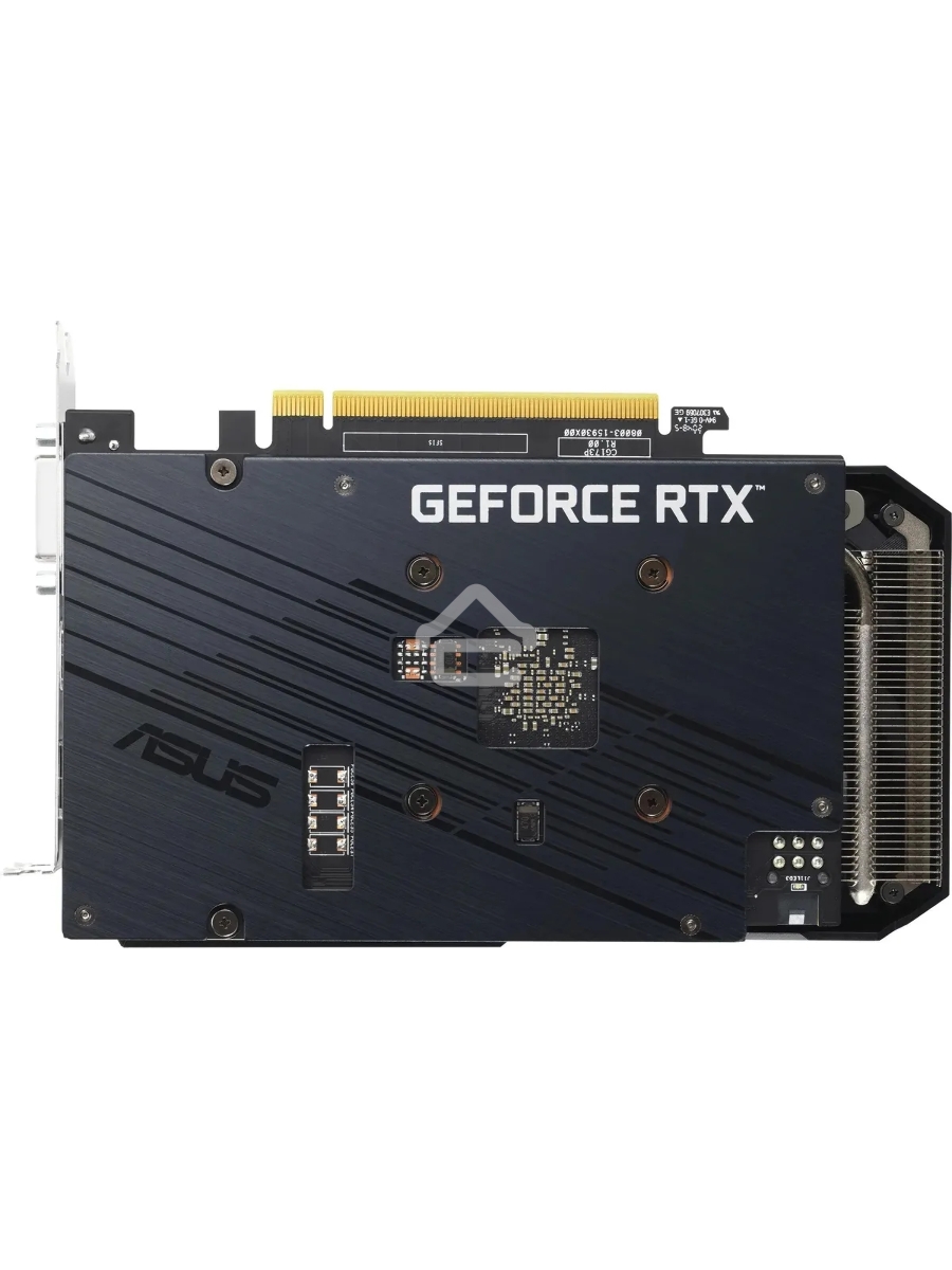 Видеокарта Asus NVIDIA GeForce RTX 3050 8192Mb DUAL-RTX3050-O8G-V2 PCI-E 4.0 128 GDDR6 1822/14000 HDMIx1 DPx3 HDCP Ret