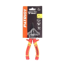 Длинногубцы диэлектрические РATRIOT PLN 160 D, 1000 V, Cr-V, 160 мм