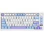 Клавиатура Royal Kludge RK-M75 Taro milk USB/2.4 GHz/Bluetоoth, RGB, Hot Swap, Brown switch