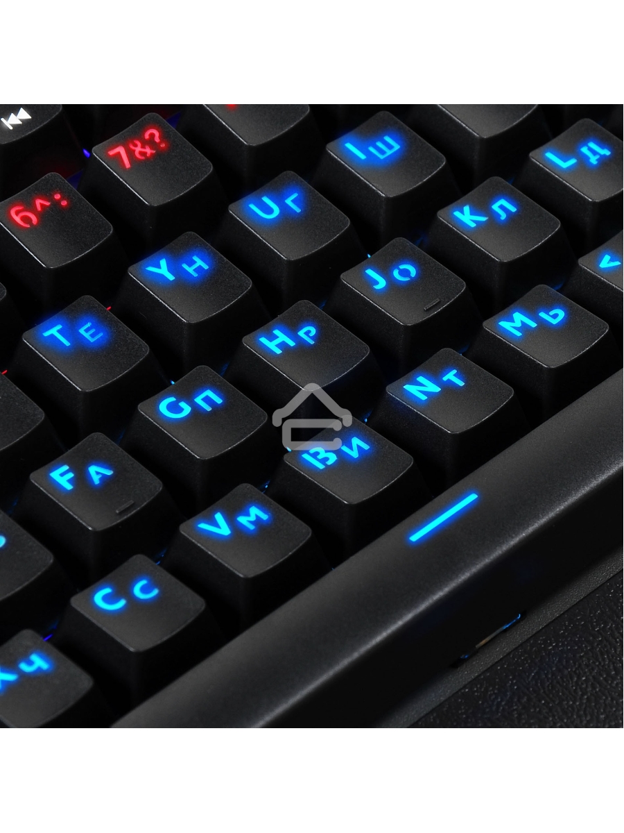 Клавиатура Оклик 935G RAGNAR механическая черный USB Multimedia for gamer LED