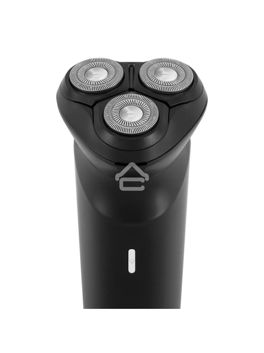 Бритва роторная Polaris PMR 0411RC ProLong 4D Li+ реж.эл.:3 питан.:элек.сеть/аккум. черный