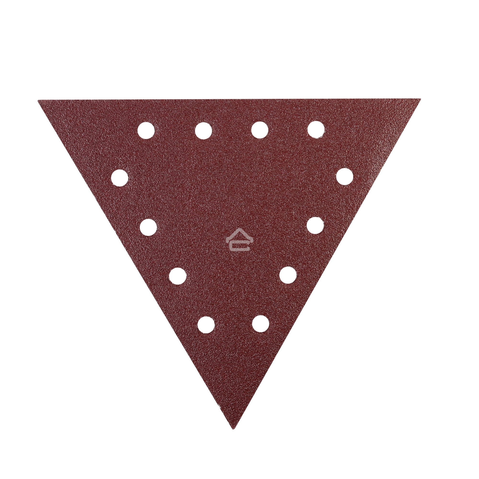 Треугольник шлифовальный PATRIOT на липучке, 285мм, 12 отверстий, Р40, 10 шт