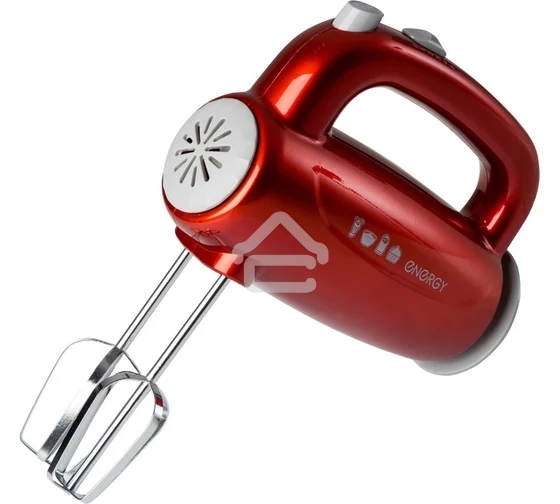 Миксер Energy EN-295R, 5 скоростей, 300 Вт, красный (152486)