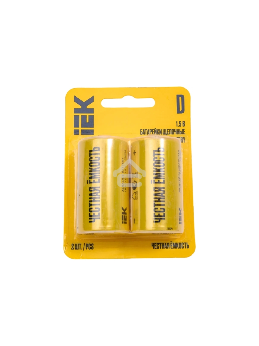 Батарейка щелочая Alkaline Optima LR20/D (2шт/блистер)