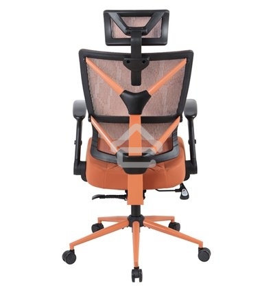 Кресло руководителя Chairman CH566 оранжевый