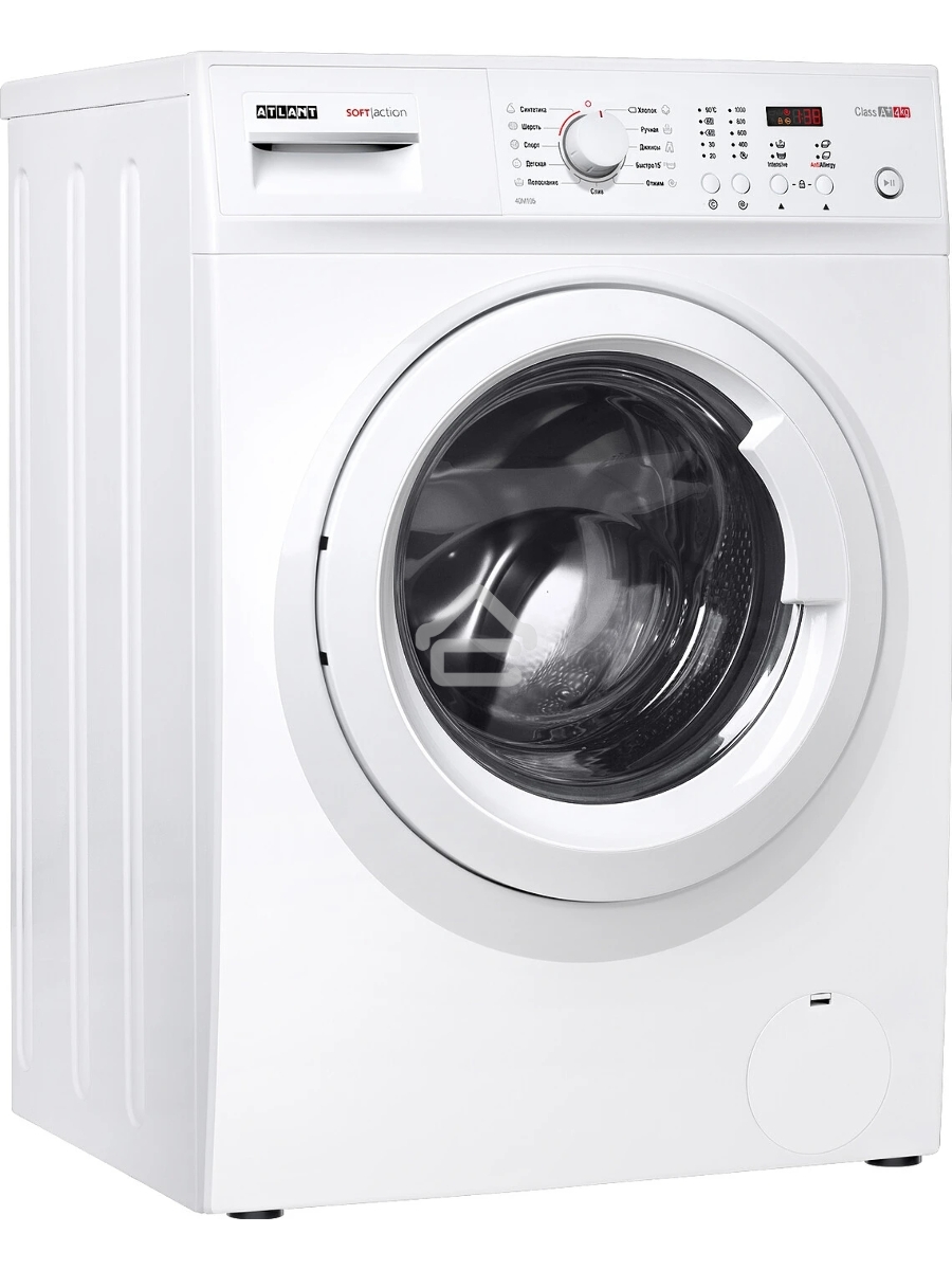 Стиральная машина Atlant СМА 40М105-00  белый, загрузка фронтальная 4 кг, 1000 об/мин., класс: А+