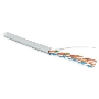 Кабель информационный Hyperline UUTP4R-C5E-S24-IN-LSZH-GY-305 кат.5E UTP 4 пары 24AWG LSZH внутренний 305м серый