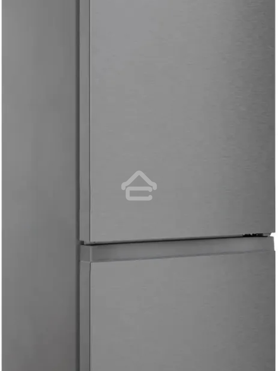 Холодильник Hotpoint HT 5180 MX нержавеющая сталь/серебристый двухкамерный 220/78 л морозилка снизу, No Frost