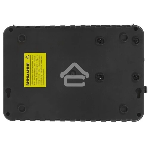 Источник бесперебойного питания SMARTWATT UPS SAFE 1000 черный, 1000/600 ВА/Вт, линейно-интерактивный, напольный, LED индикация, Shuko CEE7/4 - 3 шт.