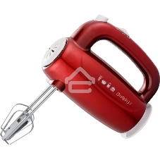 Миксер Energy EN-295R, 5 скоростей, 300 Вт, красный (152486)