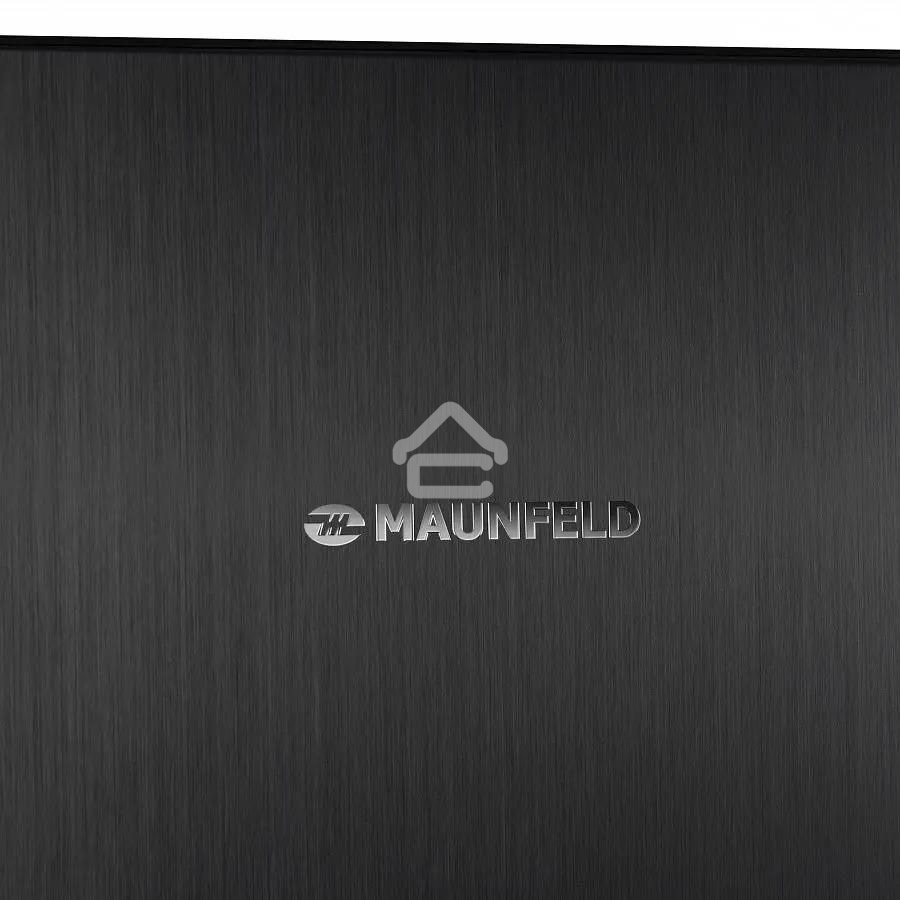 Холодильник Maunfeld MFF176SFSB черный двухкамерный 188/75л морозилка снизу, ручная разморозка