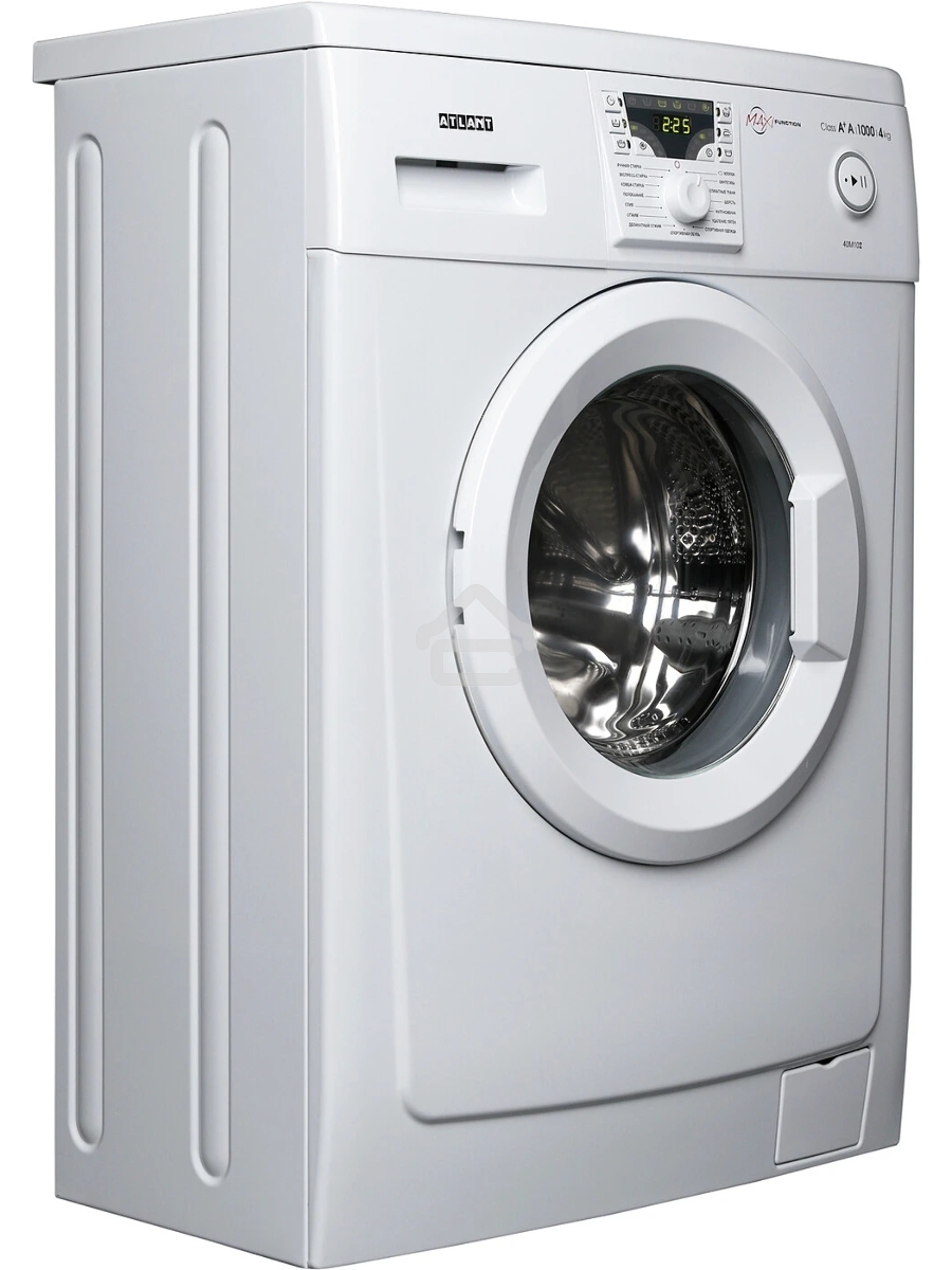 Стиральная машина Atlant СМА 40М102-00белый, загрузка фронтальная 4 кг, 1000 об/мин., класс: А+