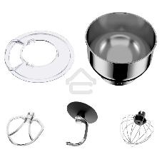 Планетарный миксер BQ MX640 Gold. Максимальная мощность 1600 Вт