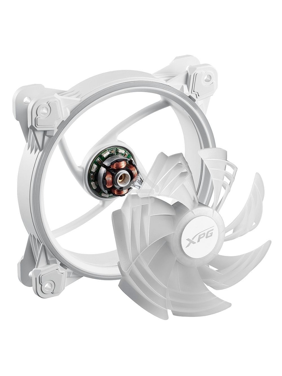 Вентилятор XPG HURRICANE 120 ARGB PWM, белый 120мм 2000rpm 18.17db 4-pin