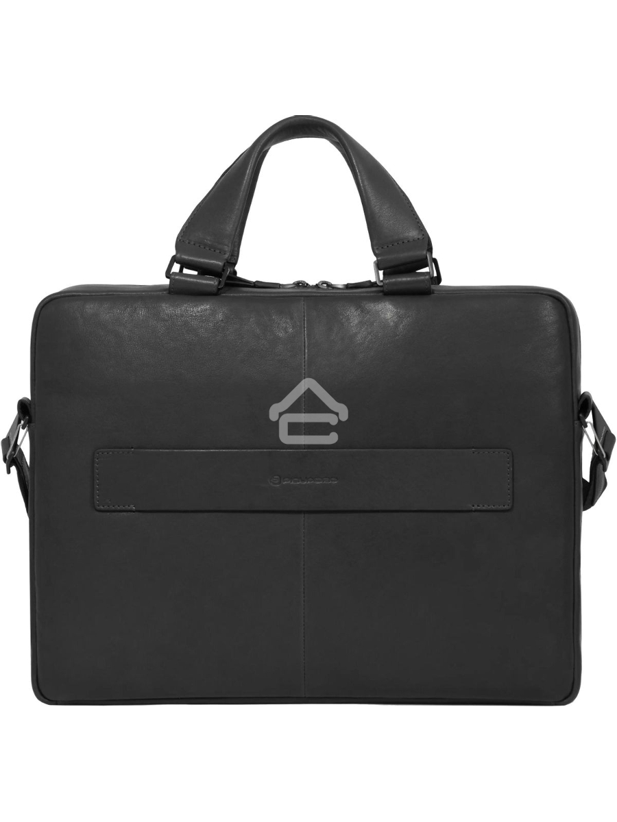 Сумка для ноутбука Piquadro Harper CA4098AP/N, натур.кожа, черный
