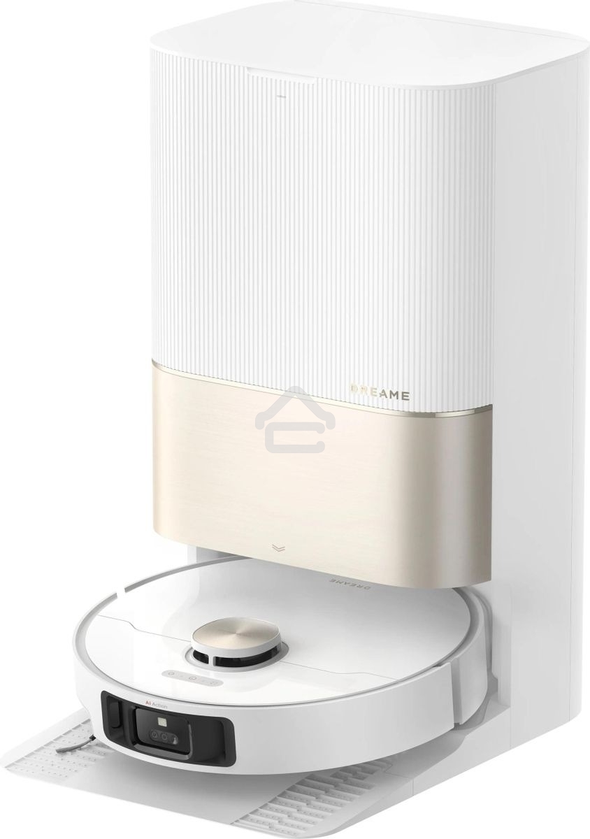 Робот-пылесос DREAME X40 Ultra Complete, 200Вт, белый/золотистый